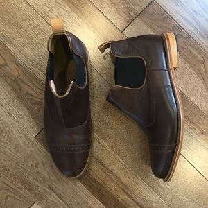 JSHOES Real Leather “Nelson” Chelsea Boot